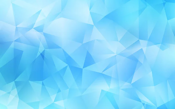 Light BLUE Vektor Low Poly Layout. — Stockvektor