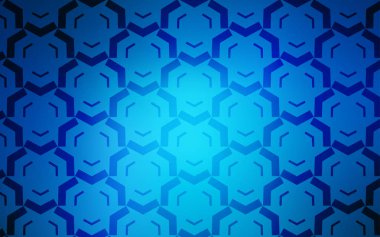 Eğri çizgileri olan hafif BLUE vektör arkaplanı.