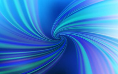 Bükülmüş çizgileri olan hafif BLUE vektör şablonu.