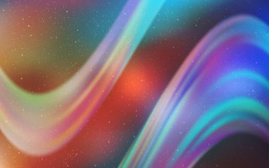 Açık Mavi, Gece gökyüzü yıldızları ile sarı vektör deseni.