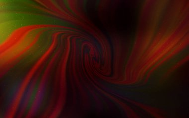 Gökada yıldız ile koyu kırmızı vektör arka plan.