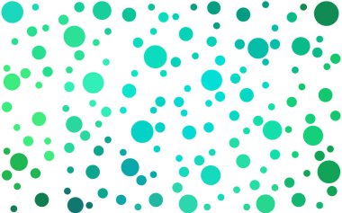 Noktalı Açık Yeşil vektör arkaplanı.