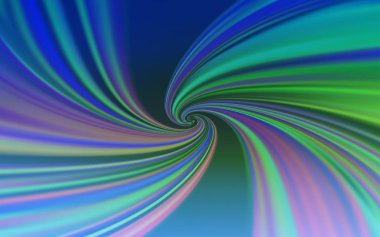 Açık Mavi, çizgileri olan yeşil vektör şablonu.