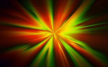 Koyu yeşil, sarı vektör renkli soyut arkaplan.