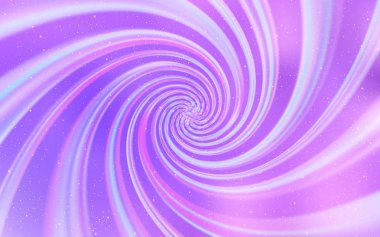 Mor vektör doku ile Samanyolu yıldız ışık.