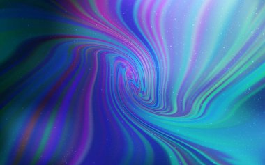 Koyu pembe, mavi düzen kozmik yıldız ile vektör.