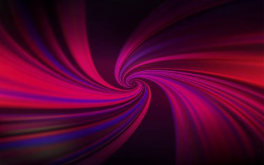 Eğri çizgileri olan koyu pembe vektör arkaplanı.