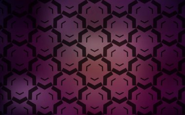 Bükülmüş çizgileri olan koyu mor vektör şablonu.