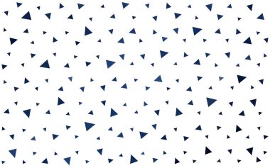 Koyu mavi vektör üçgen mozaik arka plan.