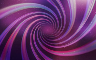 Açık mor, Samanyolu yıldızlar ile pembe vektör doku.