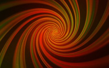 Samanyolu yıldızları ile Koyu Turuncu vektör dokusu.