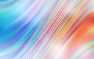 Açık Mavi, Astronomik yıldızlarla sarı vektör arka plan.