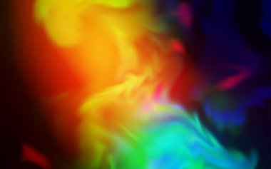 Koyu Çokrenkli vektör soyut bulanık arkaplan.