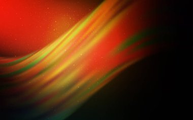 Samanyolu yıldızları ile Koyu Turuncu vektör dokusu.