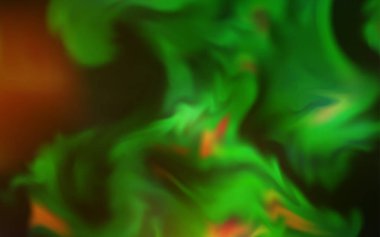 Koyu Yeşil, Sarı vektör soyut bulanık arka plan.