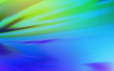 Açık mavi, yeşil vektör parlak deseni bulanıklaştırdı.