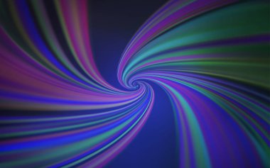 Bükülmüş çizgileri olan hafif BLUE vektör şablonu.