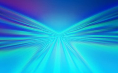 Pembe ışık, vektör zemin eğri çizgiler ile mavi.