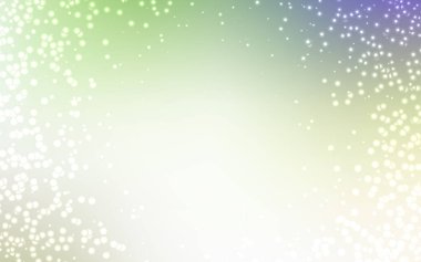 Astronomik yıldızlar ile açık yeşil vektör arka plan.