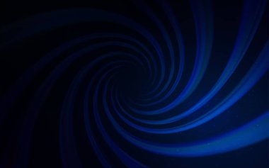 Koyu mavi vektör düzen kozmik yıldız ile.