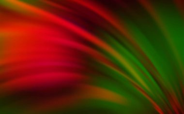 Koyu Yeşil, Kırmızı vektör bulanık parlak desen.