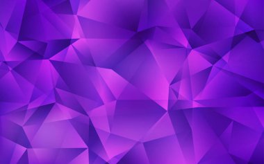 Hafif Mor vektör düşük poli dokusu.