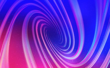 Pembe ışık, vektör şablon alan yıldız ile mavi.