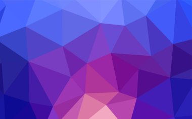 Açık BLUE vektör üçgen mozaik dokusu.