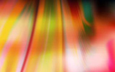 Açık Kırmızı, Sarı vektör bulanık parlak soyut şablon.