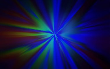 Koyu Mavi, Yeşil vektör parlak soyut düzen.