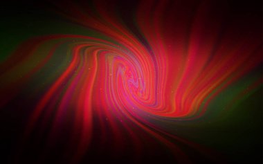 Koyu kırmızı, Samanyolu yıldızlarıyla sarı vektör dokusu.