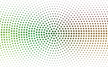 Açık Yeşil, küreli kırmızı vektör deseni.