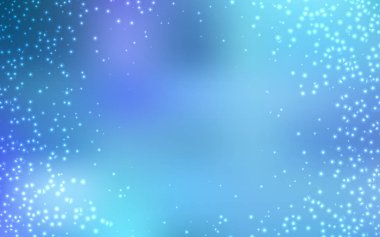 Açık Pembe, Kozmik yıldızlarla mavi vektör düzeni.