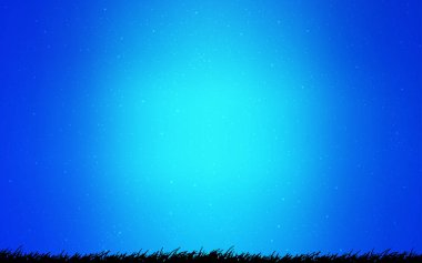 Gece gökyüzü desenle ışık mavi vektör yıldız.