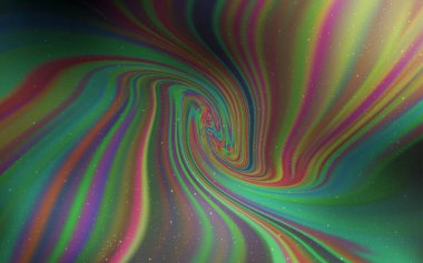 Gece gökyüzü yıldızları ile Açık Gri vektör deseni.