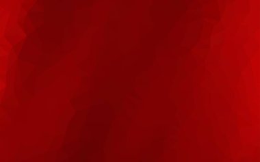 Koyu Kırmızı vektör soyut poligonal desen.