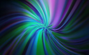 Koyu Pembe, Mavi vektör bulanık ve renkli desen.