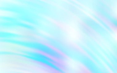 Eğri çizgileri olan hafif Mavili vektör deseni.