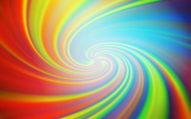 Açık Yeşil, eğri çizgileri olan sarı vektör arkaplanı.