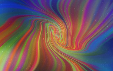 Açık Mavi, Astronomik yıldızlarla sarı vektör arka plan.