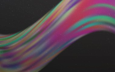 Gece gökyüzü yıldızları ile Açık Gri vektör deseni.