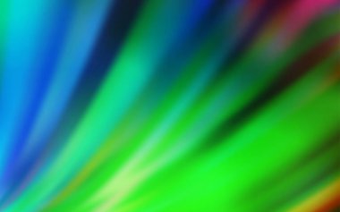 Açık mavi, yeşil vektör parlak deseni bulanıklaştırdı.