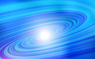 Astronomik yıldızlar ile açık mavi vektör arka plan.