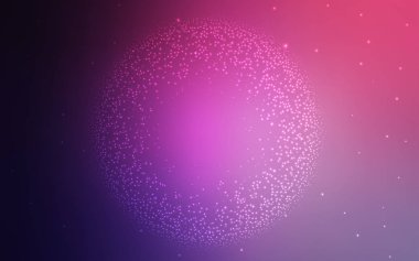 Astronomik yıldız ile hafif mor vektör arka plan.