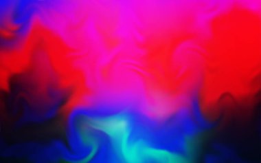 Açık mavi, kırmızı vektör parlak deseni bulanıklaştırdı.