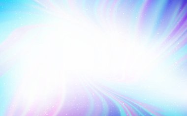 Açık Pembe, Astronomik yıldızlarla mavi vektör arka plan.