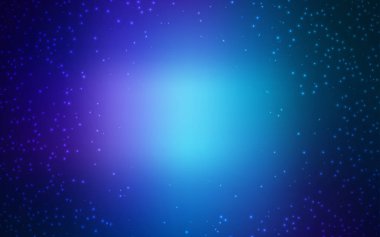 Koyu pembe, alanı şablonuyla mavi vektör yıldız.