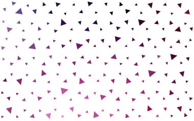 Koyu pembe vektör çokgen arkaplan.