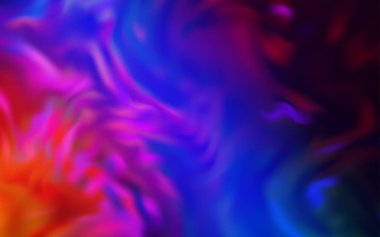 Açık Mavi, Kırmızı vektör bulanık ve renkli desen.