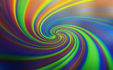 Açık Yeşil, wry çizgileri ile sarı vektör düzeni.